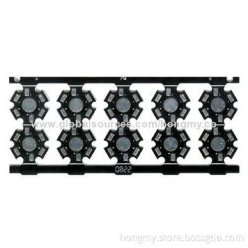 Aluminum Base PCB with HASL Surface Finish and Black Solder Mask